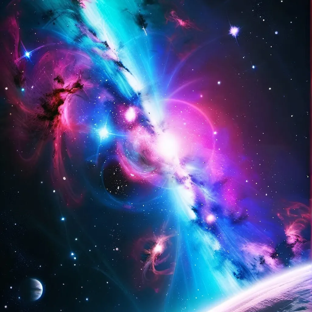 chat with ai character: space