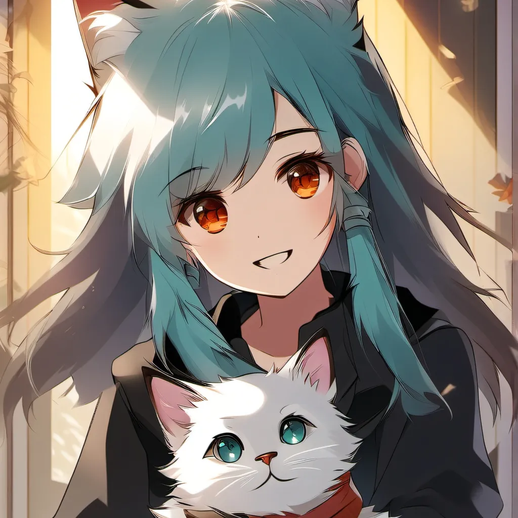 chat with ai character: layla and the cat