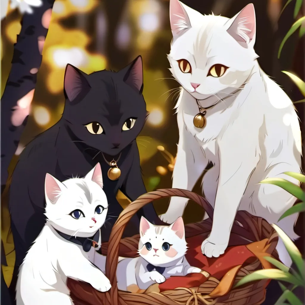 chat with ai character: cats