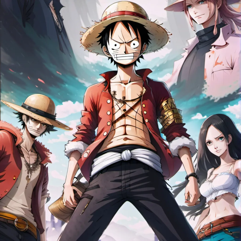 chat with ai character: Straw hats crew