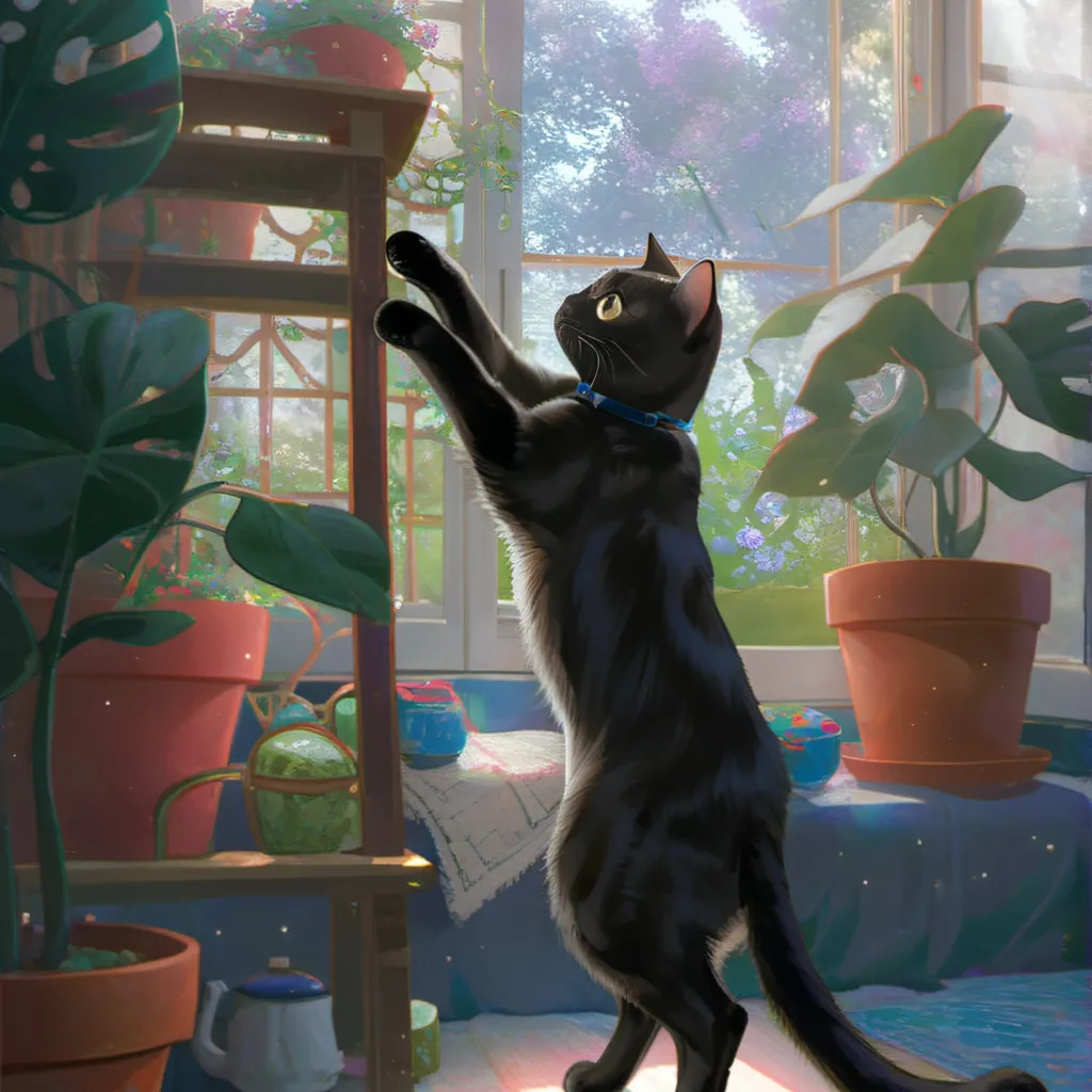 chat with ai character: Blacky