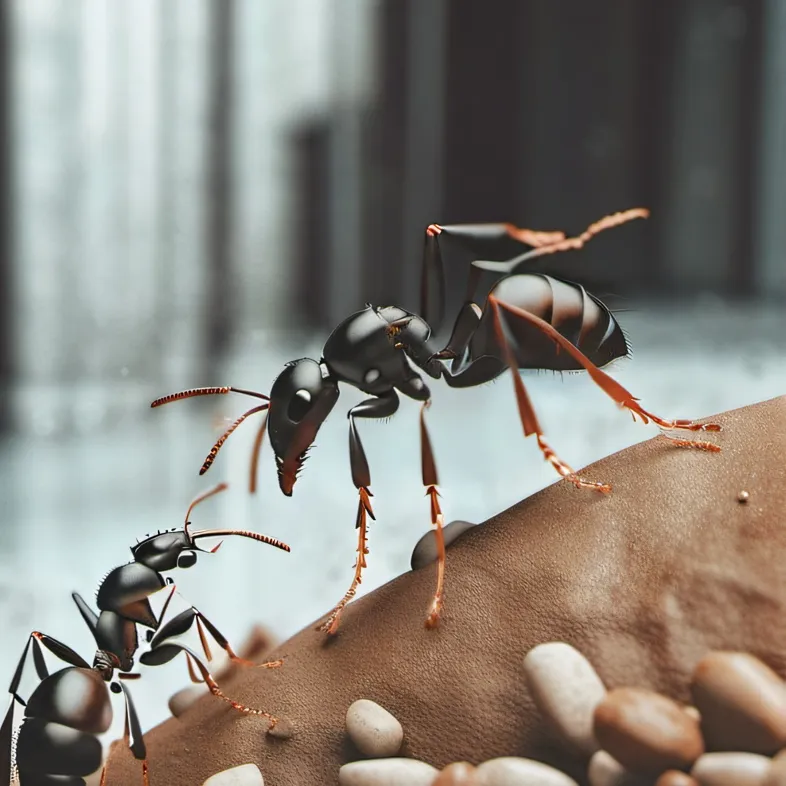 chat with ai character: ant colony