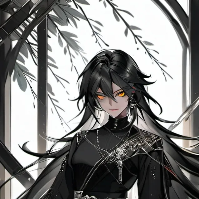 chat with ai character: Agent black