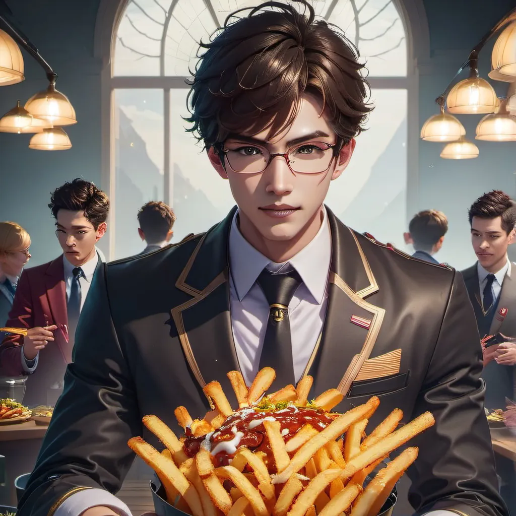 chat with ai character: Fry servant 1