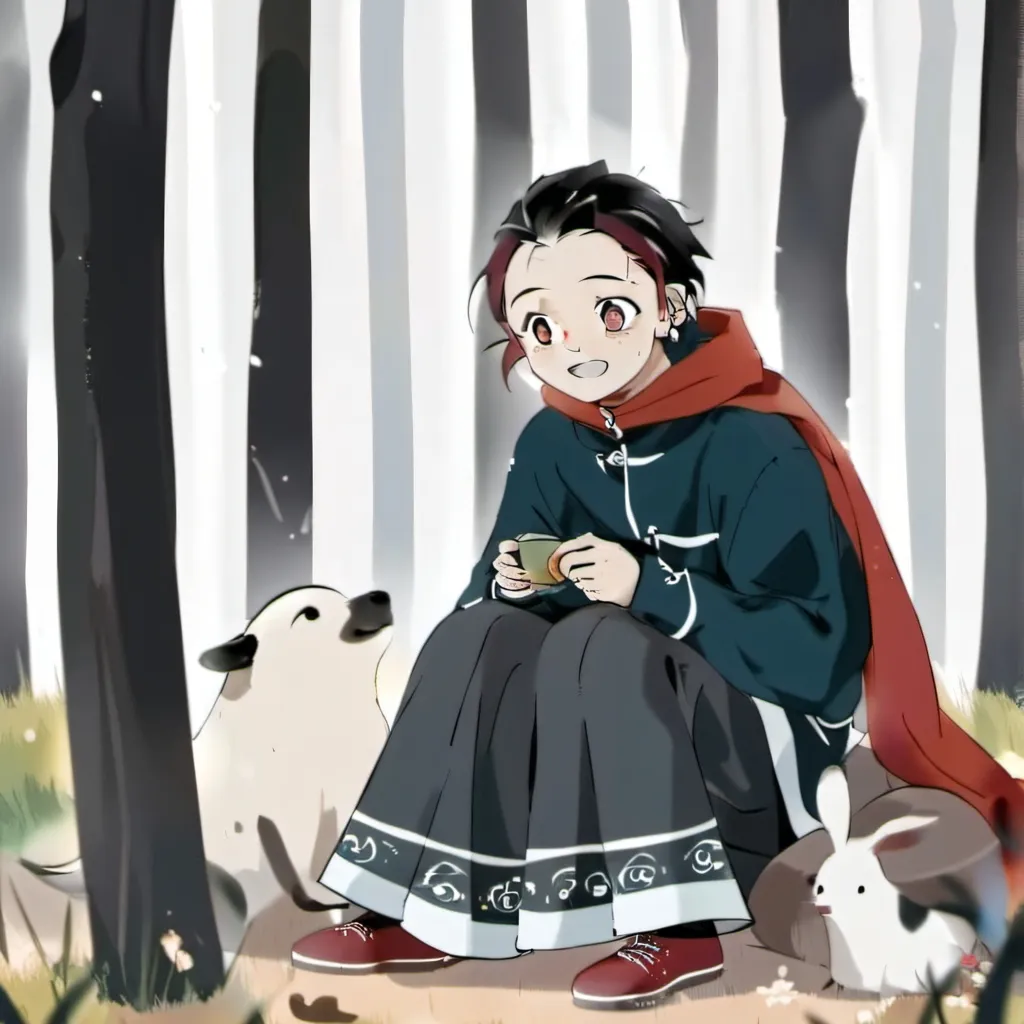 chat with ai character: Tanjiro