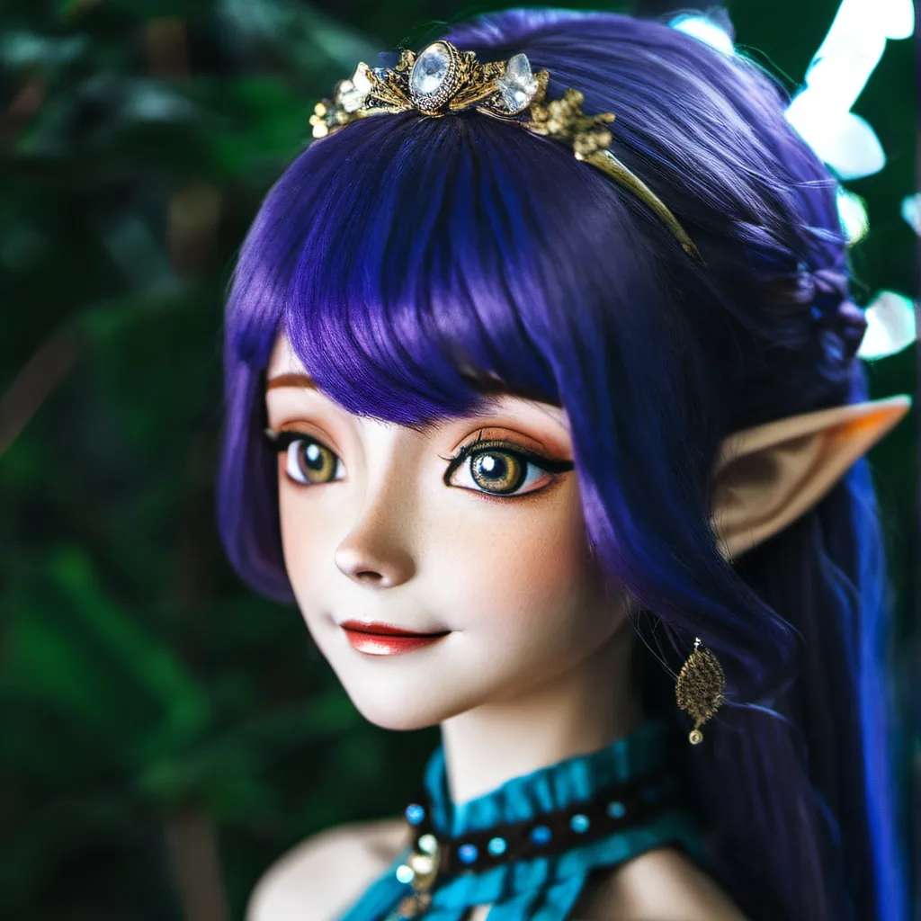 chat with ai character: lily the elf