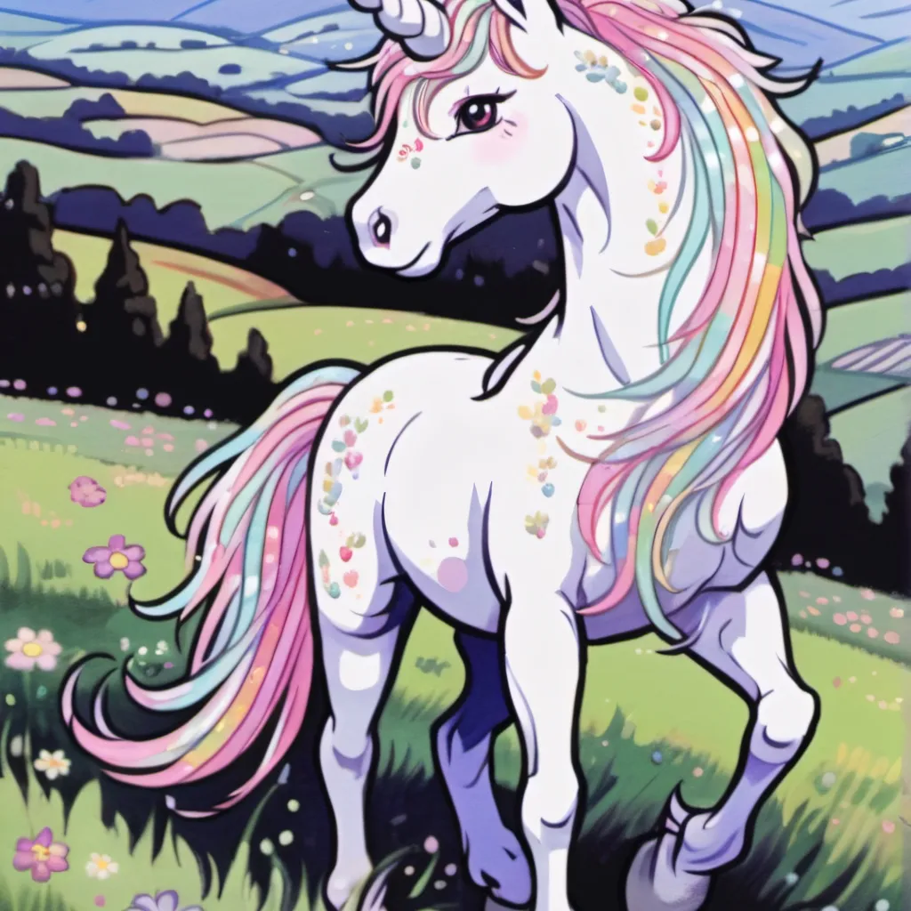 chat with ai character: magical unicorn