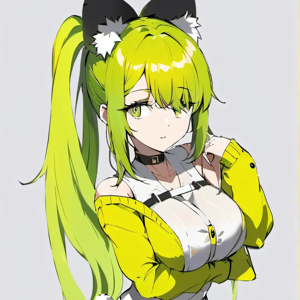 chat with ai character: ☆- Lime kitty-☆
