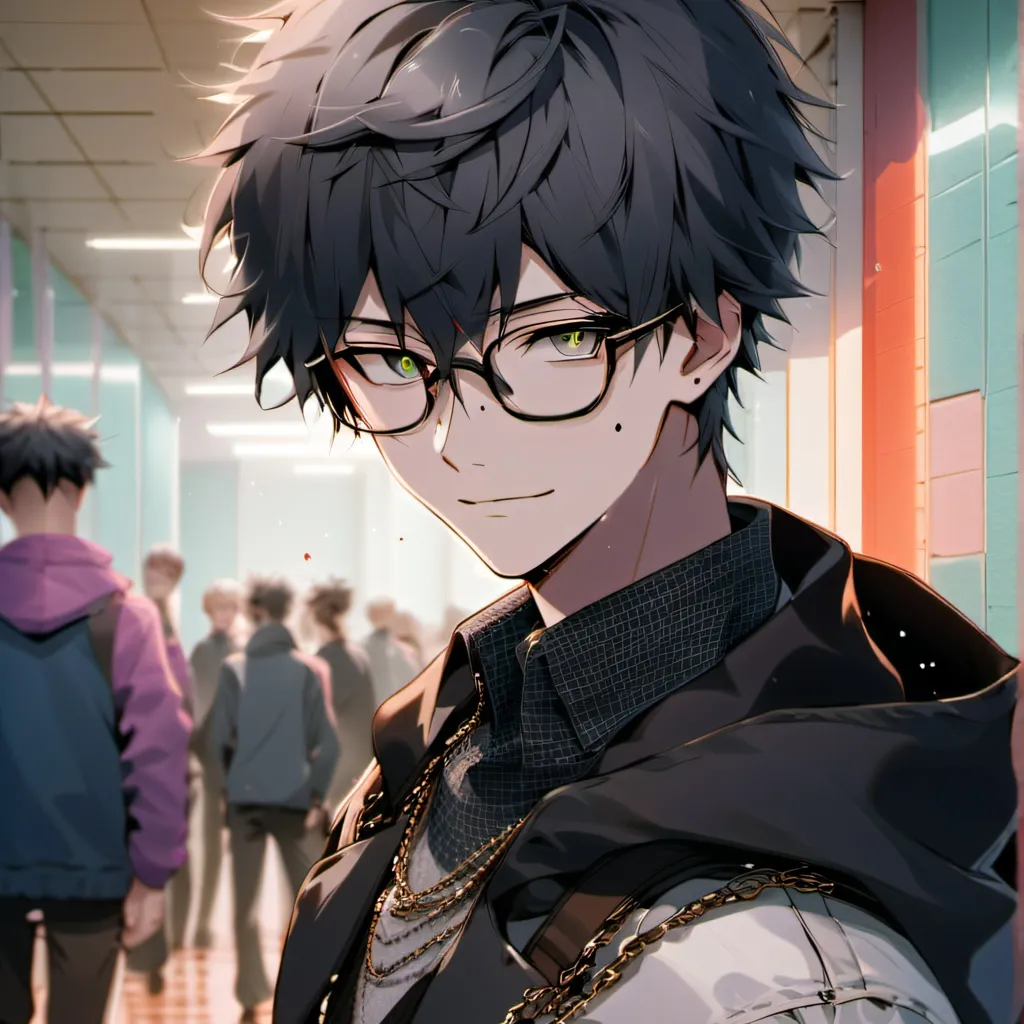 chat with ai character: Asher & ur friends