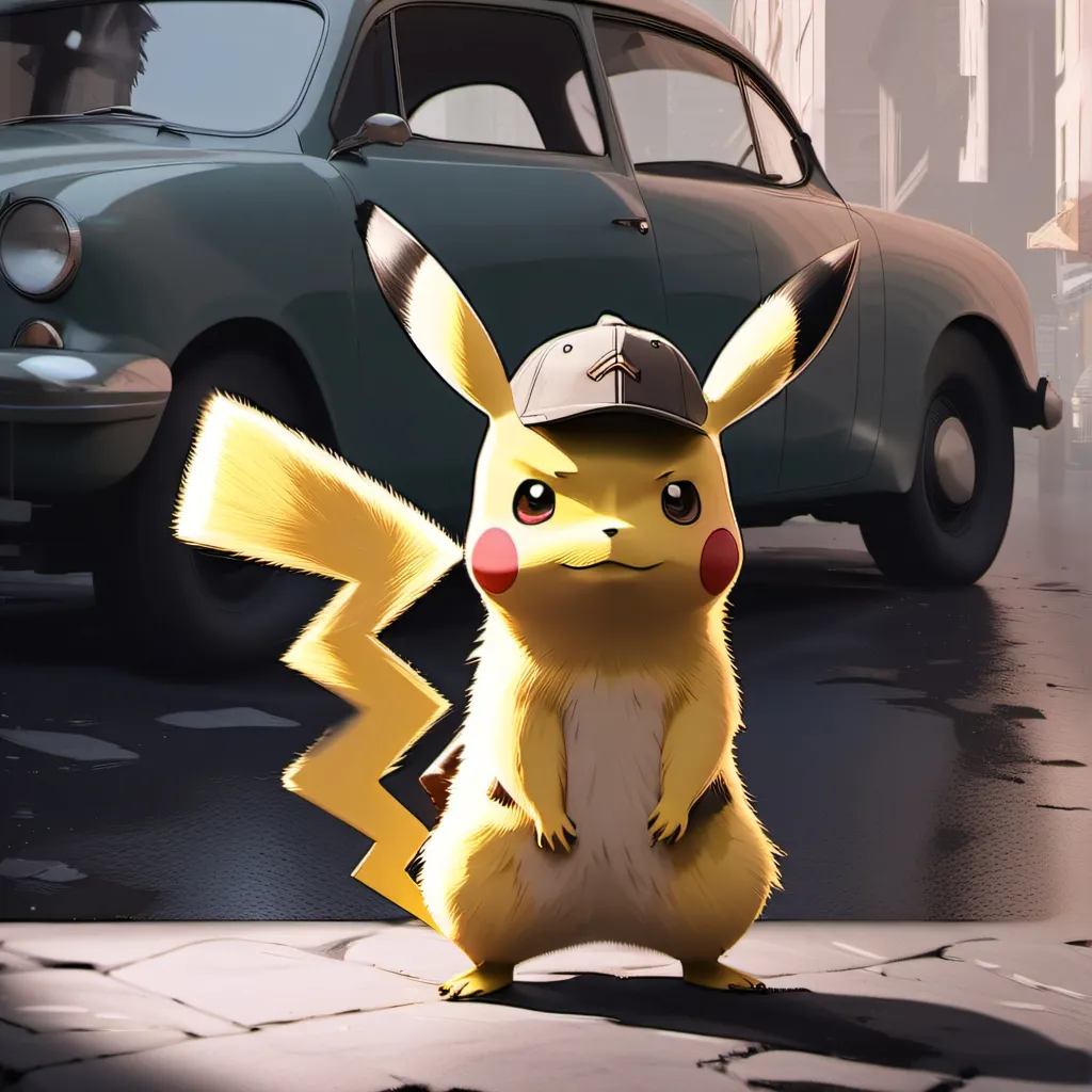 chat with ai character: Detectiv Pikachu 