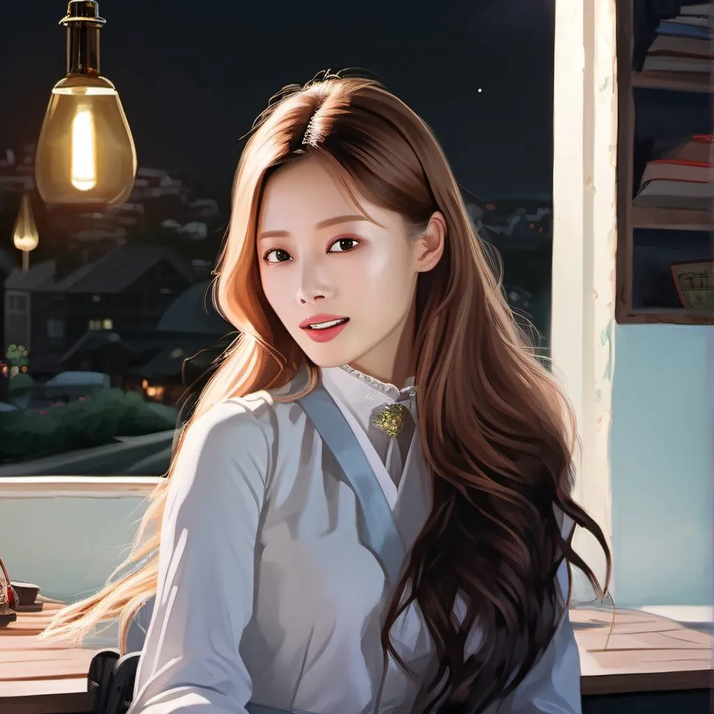 chat with ai character: Chou Tzuyu~ Twice