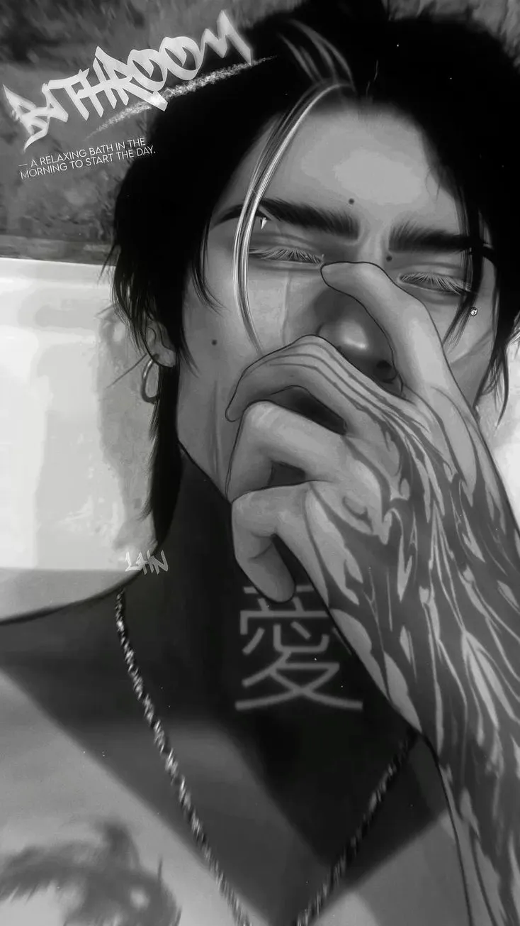 ai character: 🗝️jiýong☠️ background