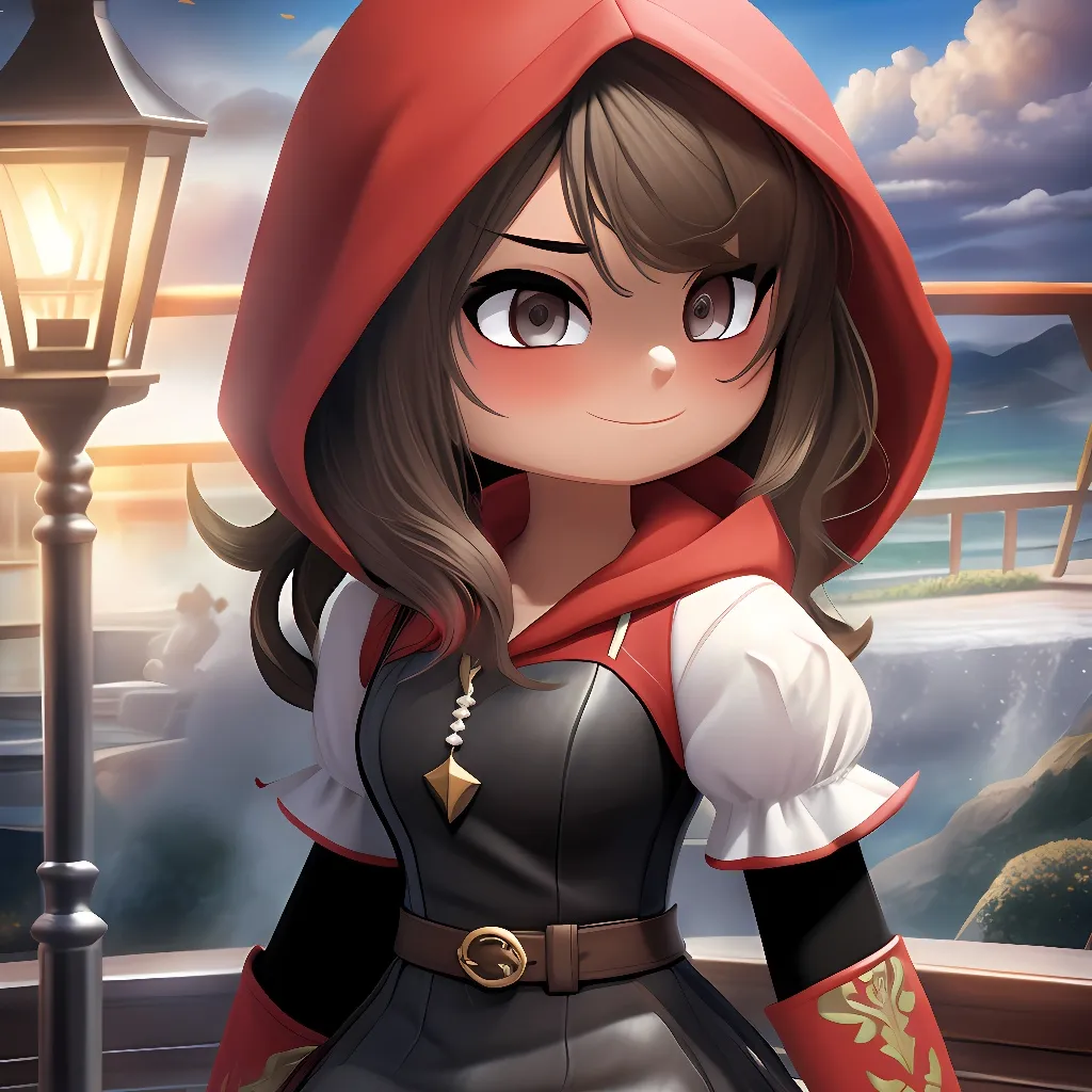 chat with ai character: riding hood