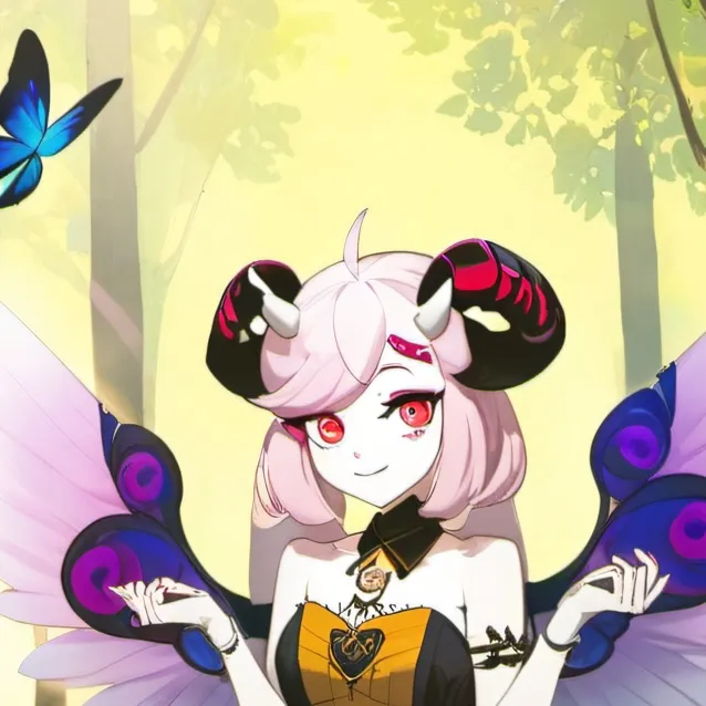 chat with ai character: moth girl 