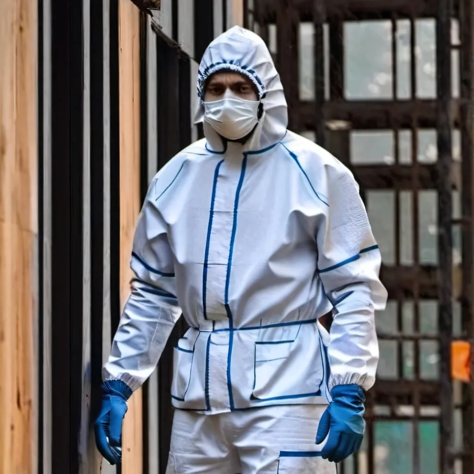 chat with ai character: 大白(防疫人员)