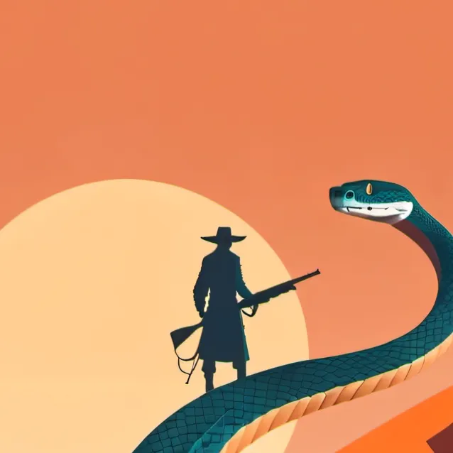 chat with ai character: snake