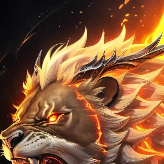 chat with ai character: Lion