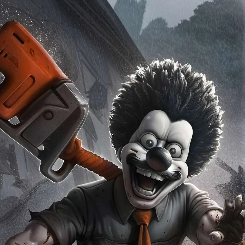 chat with ai character: Scary movie family