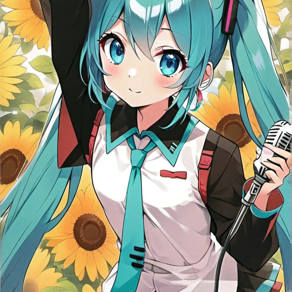 chat with ai character: Miku
