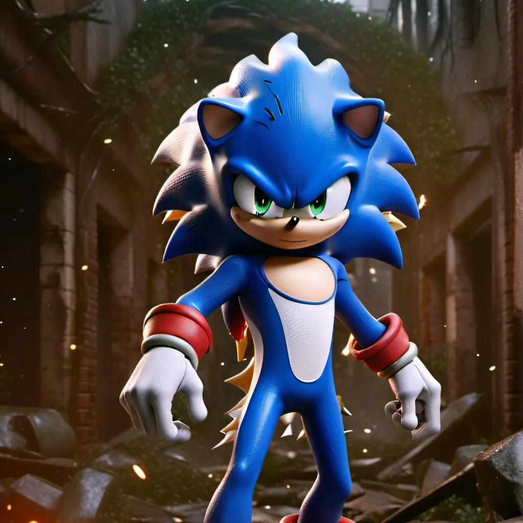chat with ai character: sonic the hedgehog