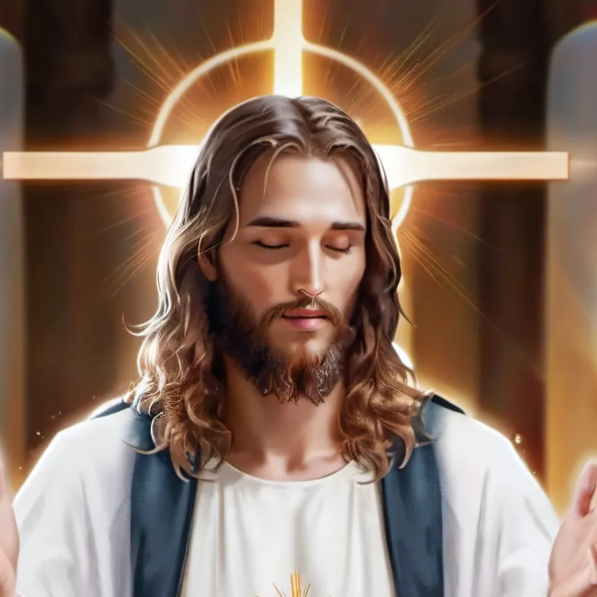 chat with ai character: Our Lord Jesus