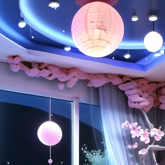 chat with ai character: pink room