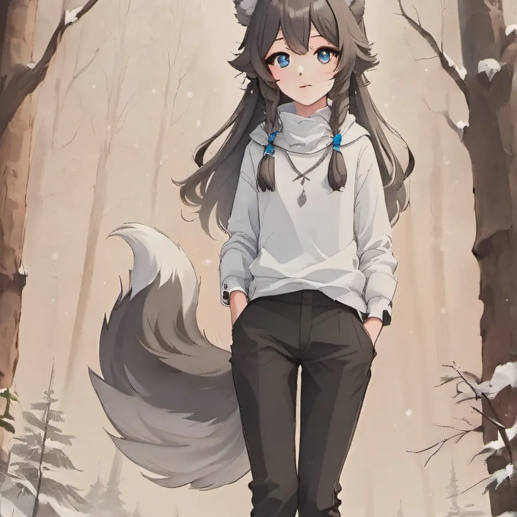 chat with ai character: snowy