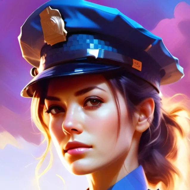chat with ai character: cop
