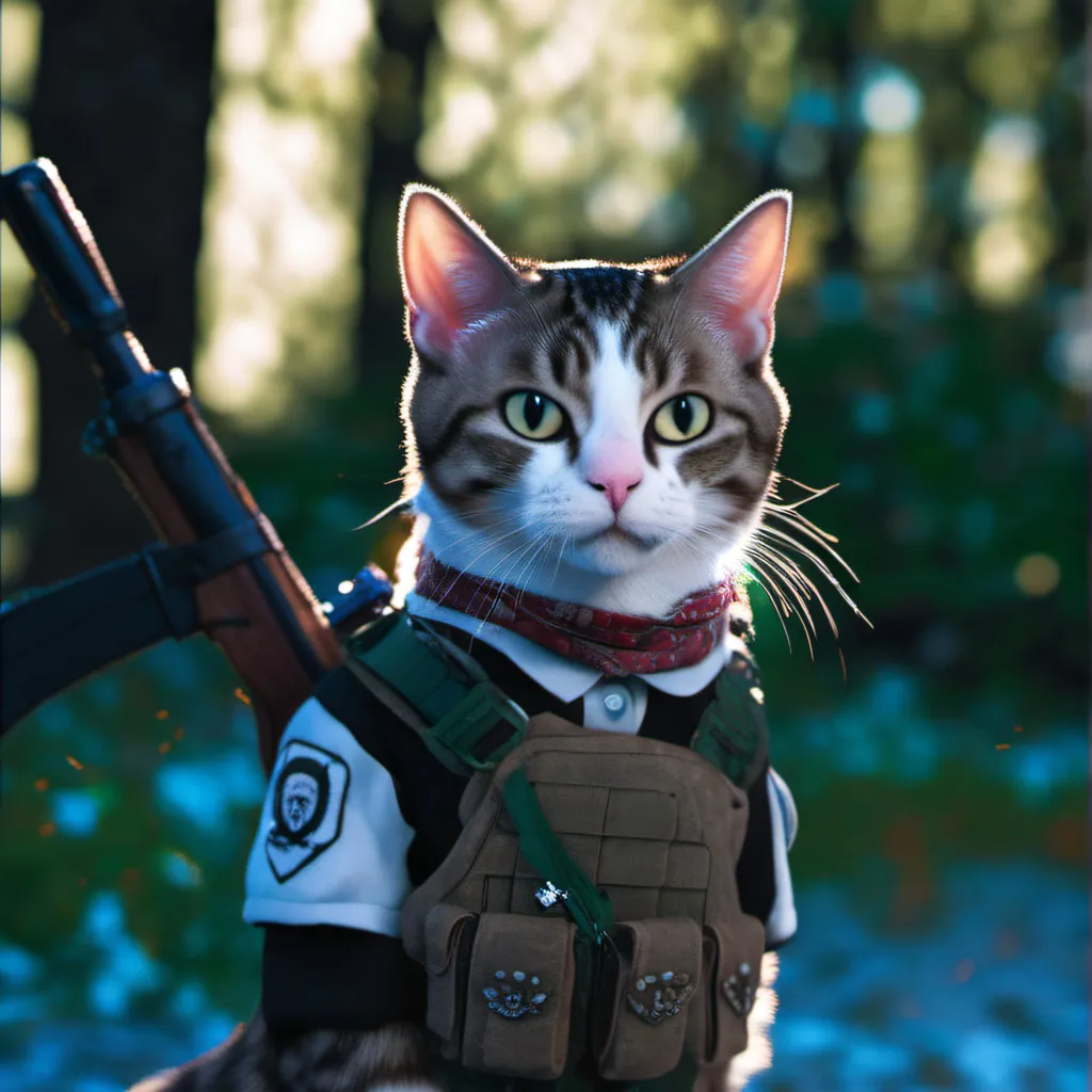 chat with ai character: Cat cwr 