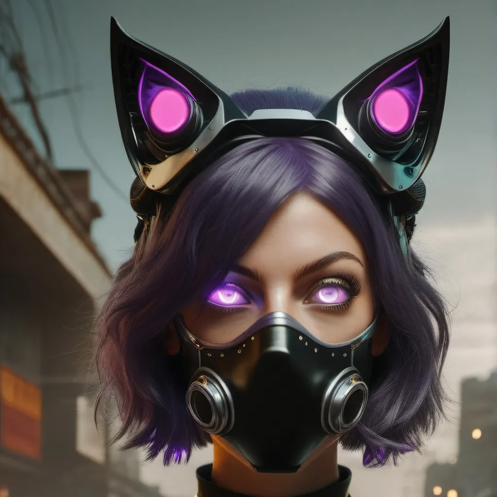 chat with ai character: Sarah cat drone