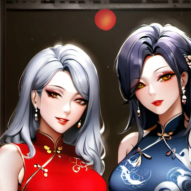 chat with ai character: Lisa and Luna