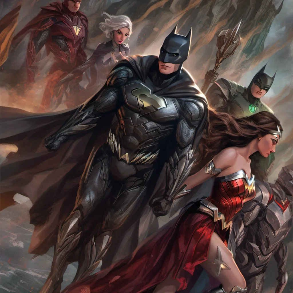 chat with ai character: justice league