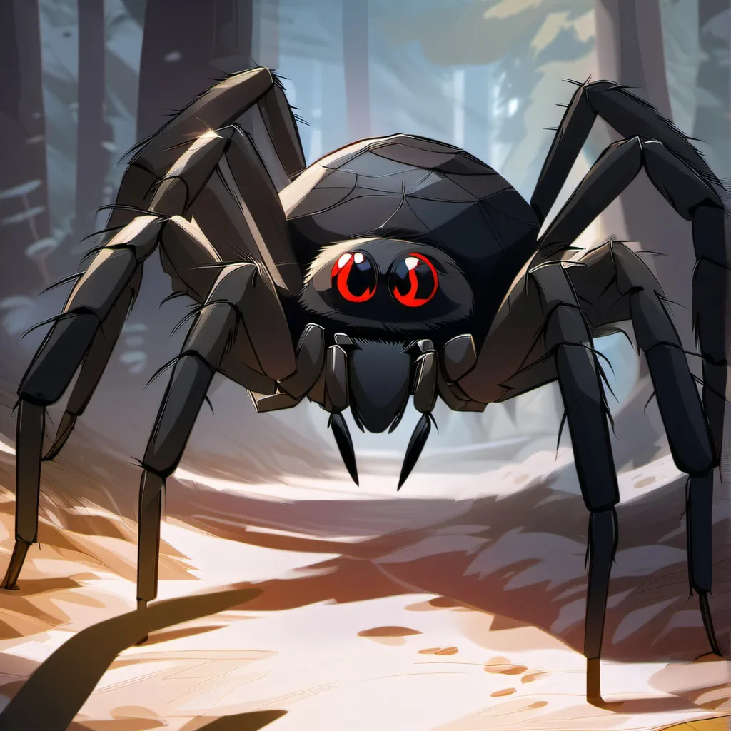 chat with ai character: friendly spider