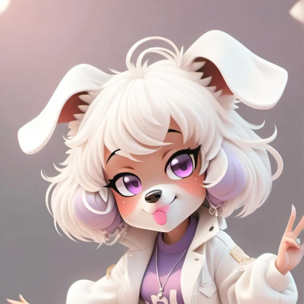 chat with ai character: Bella the dog girl