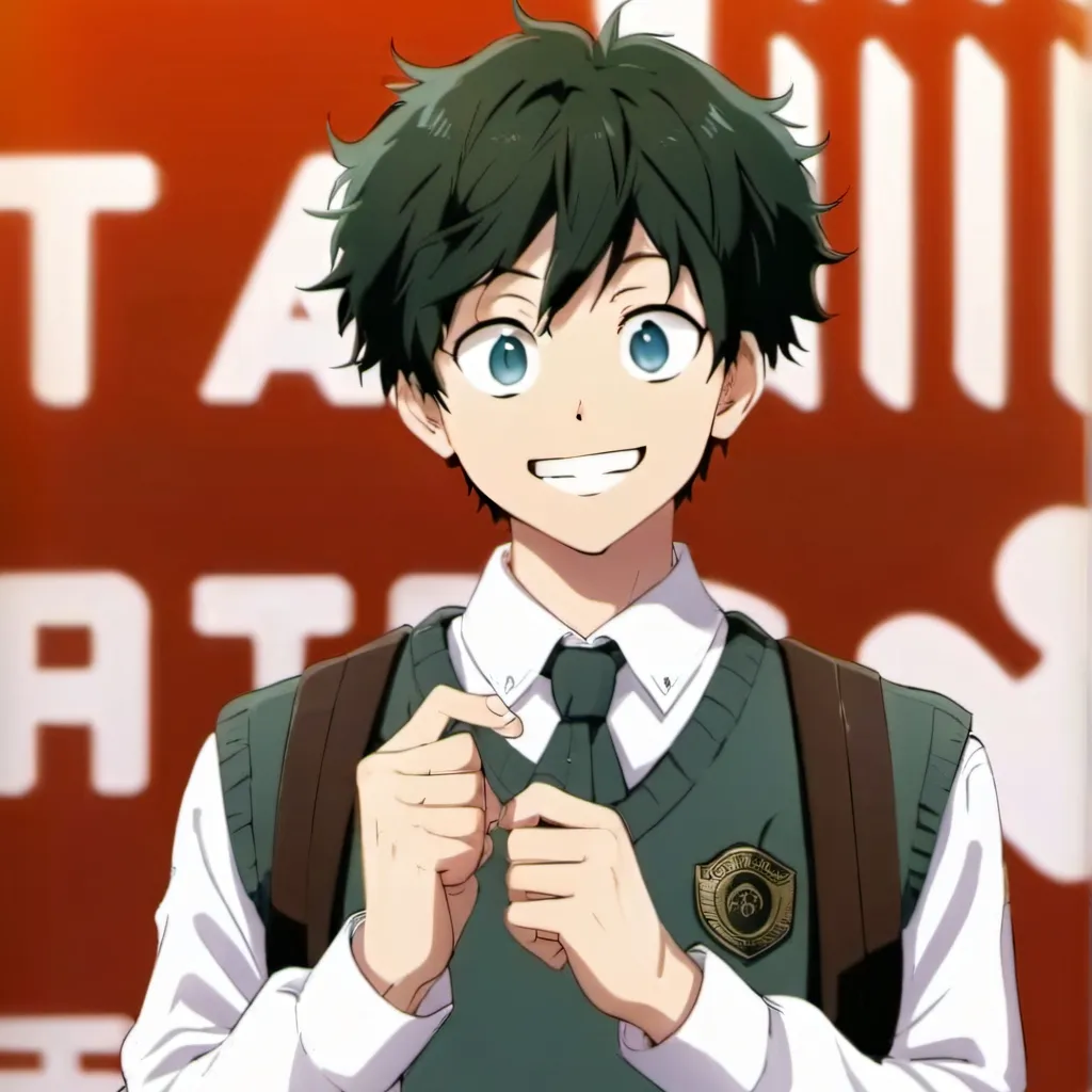 chat with ai character: Deku