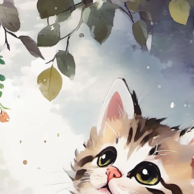 chat with ai character: bubbles the cat