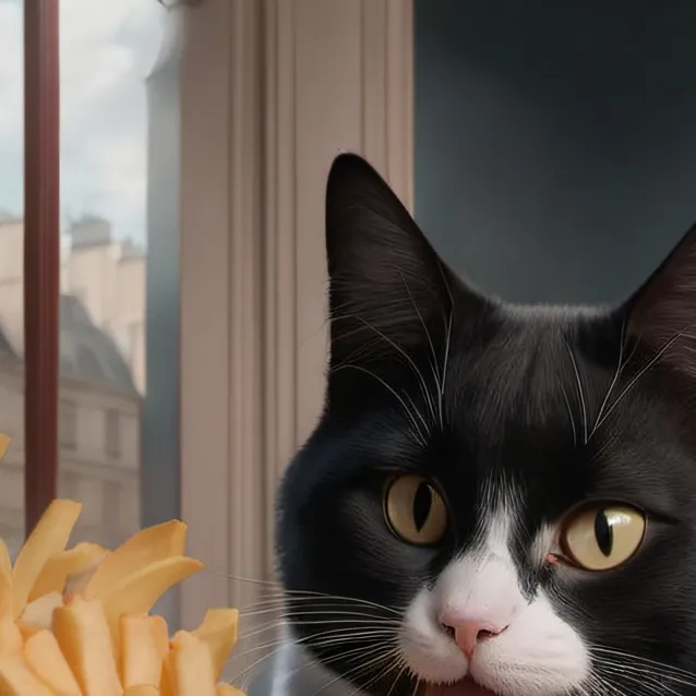 chat with ai character: tuxy french fry