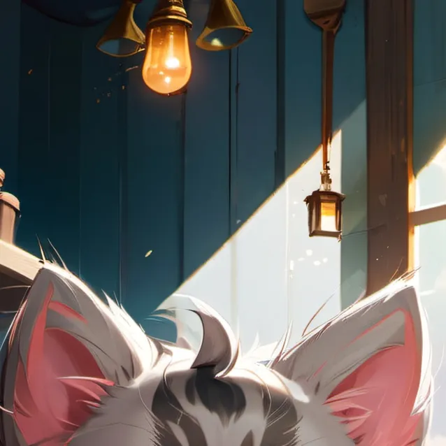 chat with ai character: fluffy cat