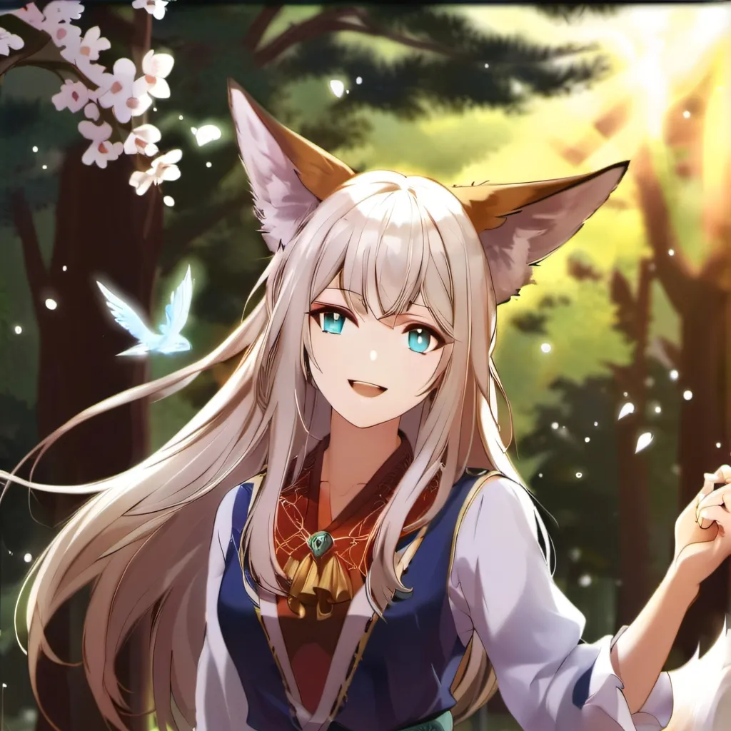 chat with ai character: Kitsune