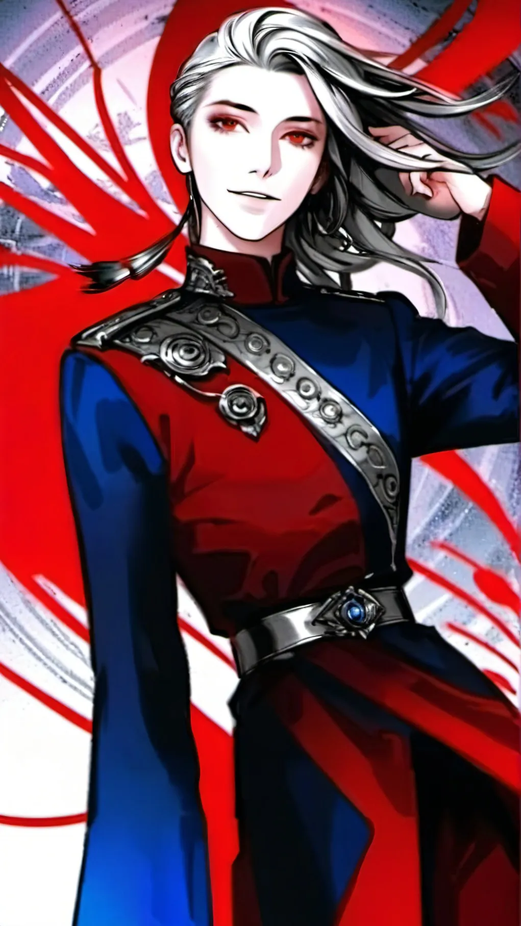 ai character: Akkie  background