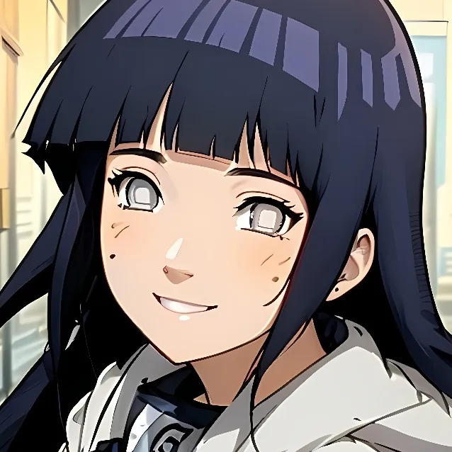 chat with ai character: Hinata hyuga 