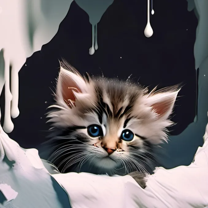 chat with ai character: Homeless kitten