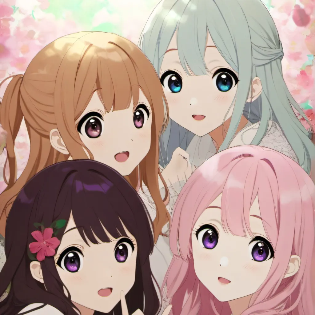 chat with ai character: 4 Girls