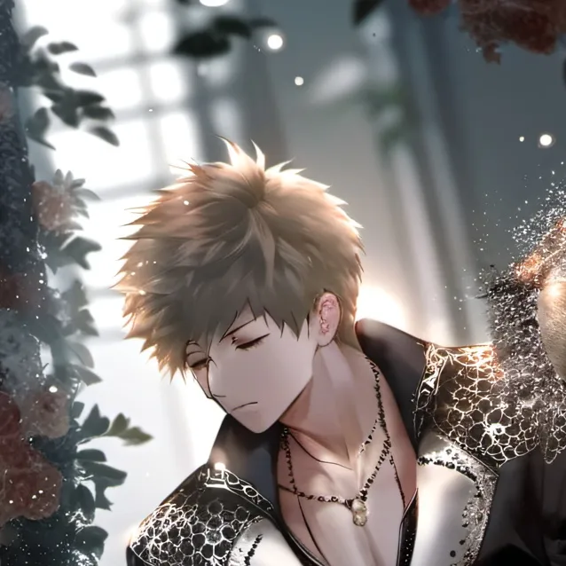 chat with ai character: bakugo and deku