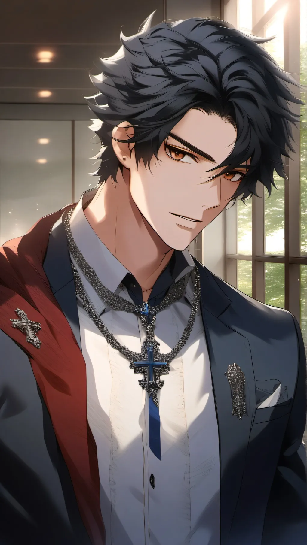 ai character: Zach background