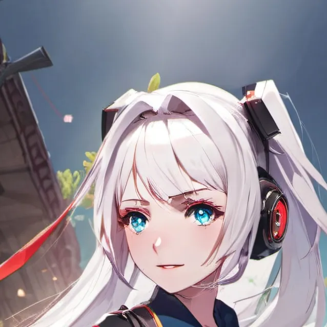 chat with ai character: robot girl