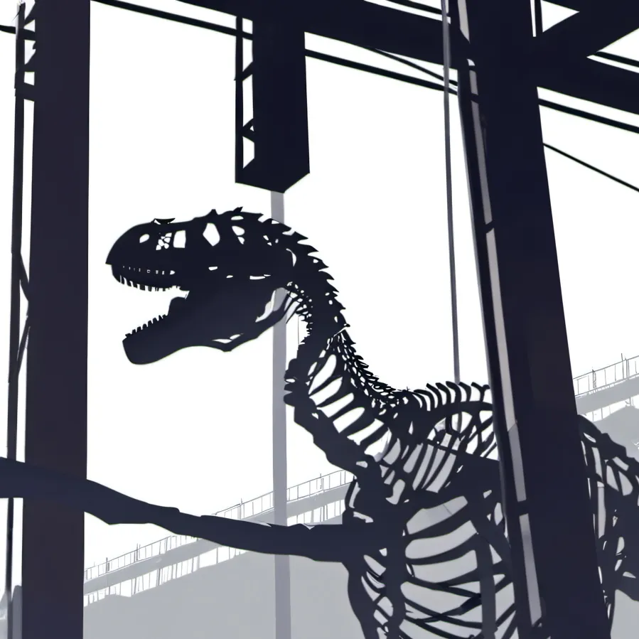 chat with ai character: Dino Skeleton