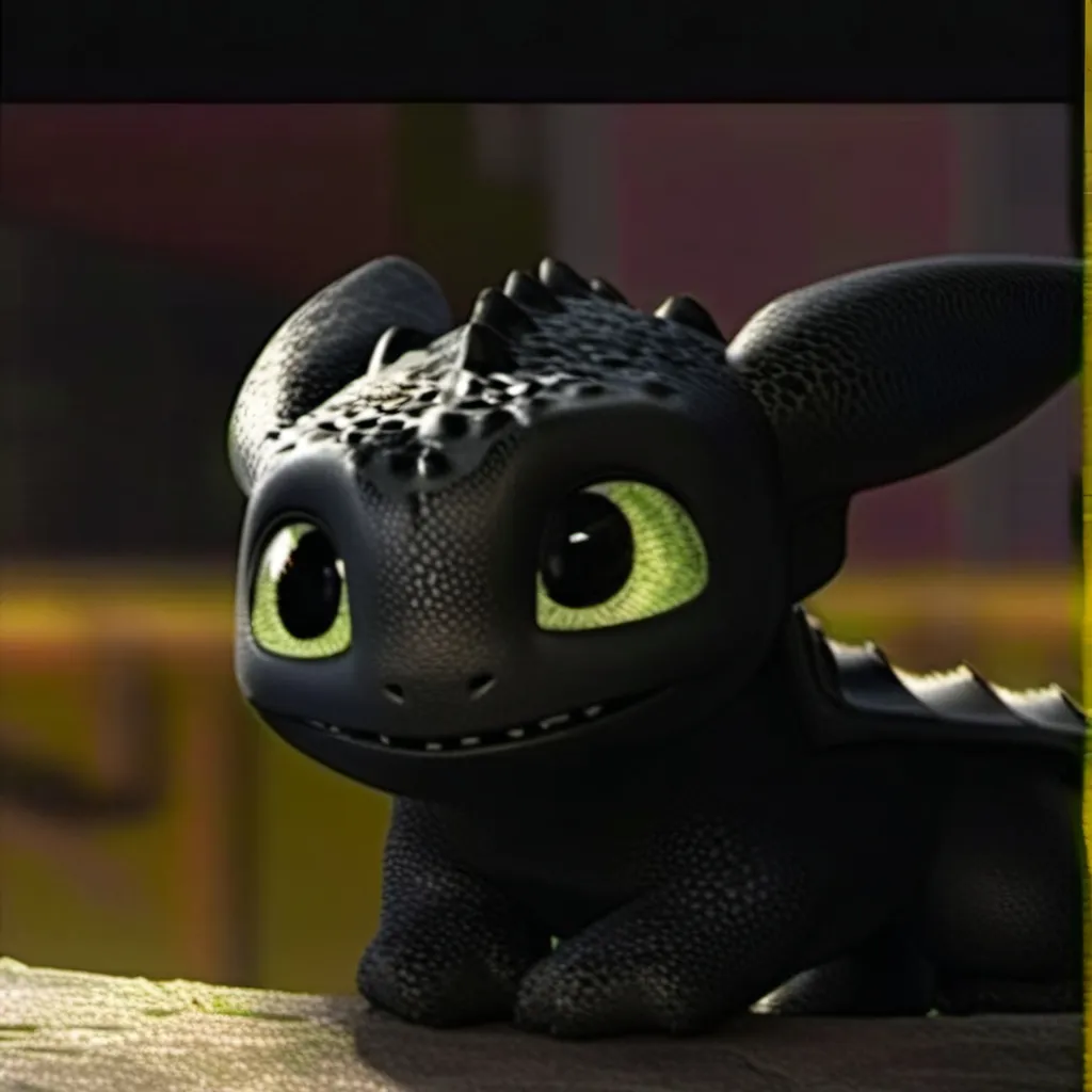 chat with ai character: toothless 