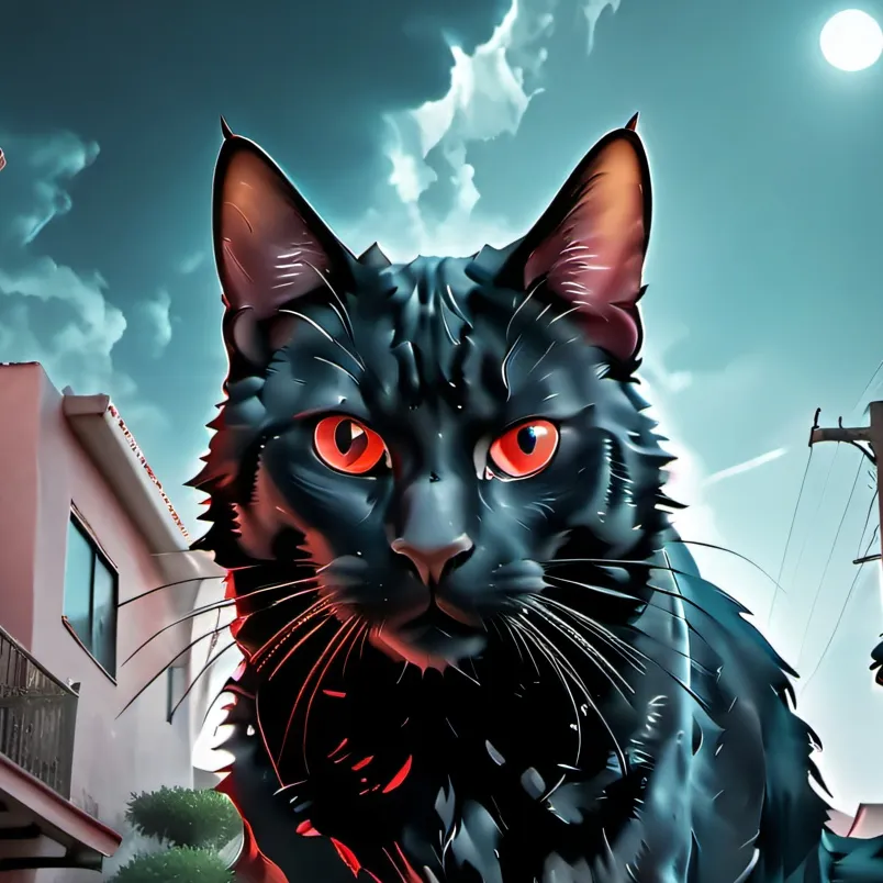 chat with ai character: The Black Cat