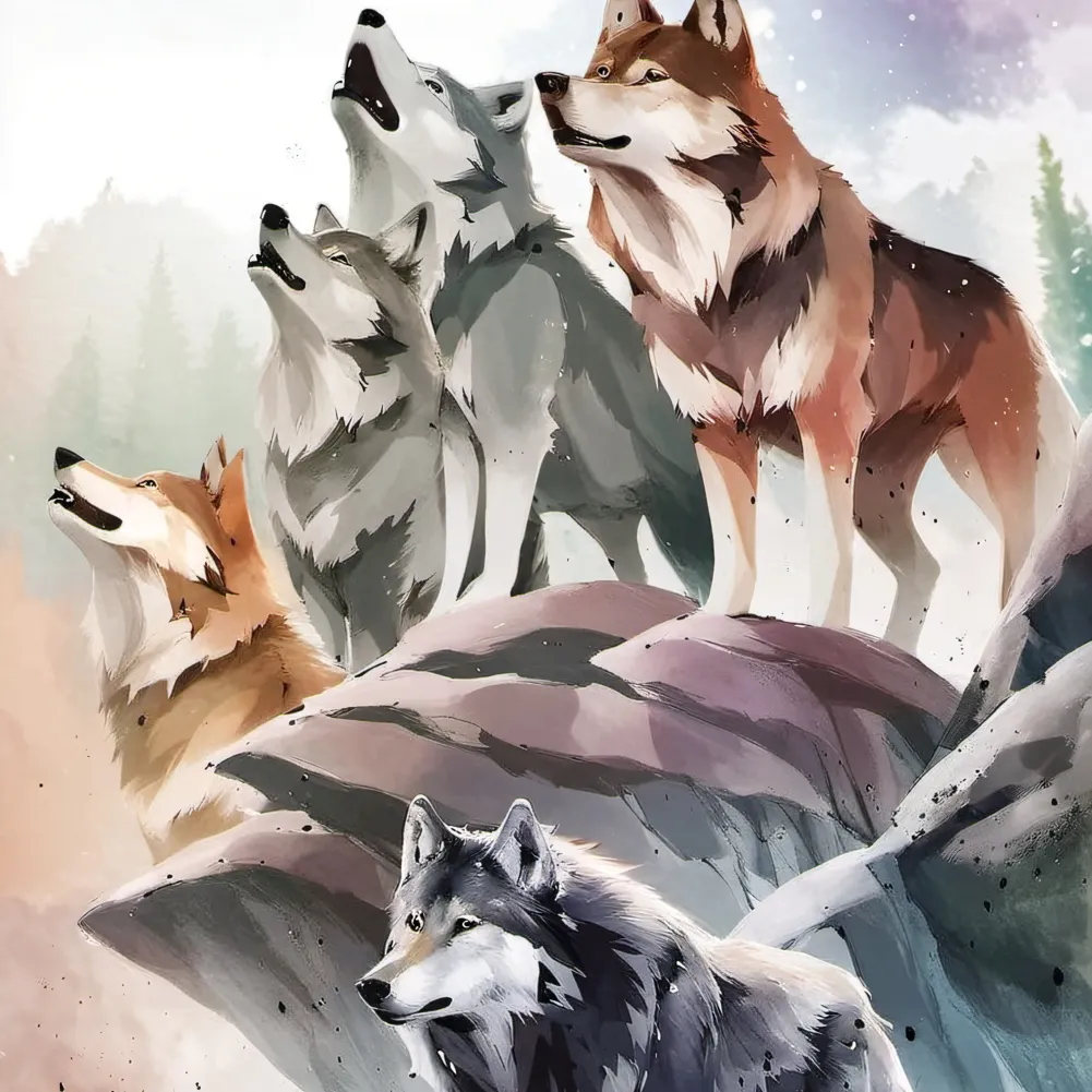 chat with ai character: all boy wolves